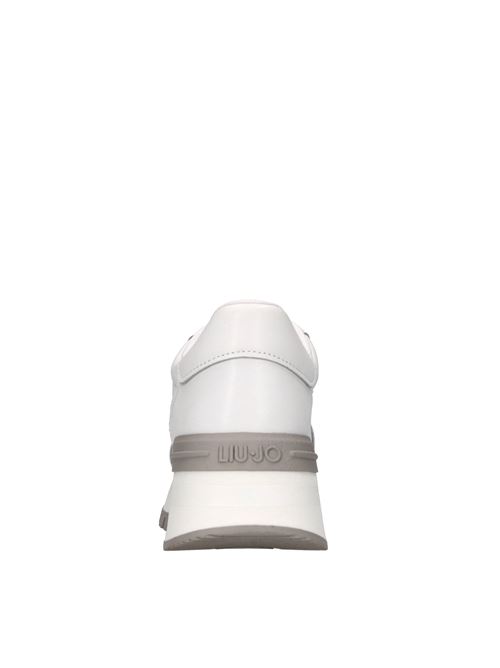 Sneakers in pelle ed ecopelle LIU JO | AMAZING 20 CALF LEATHERBIANCO